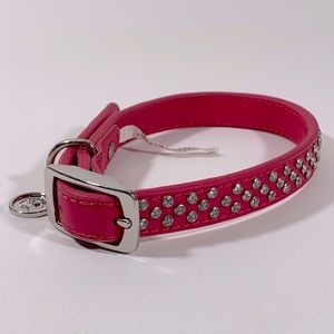Bond & Co. genuine Leather dogs Collar Size S